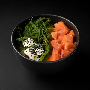 Gohan salmón