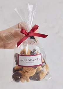 Cachitos de almendra con chocolate (150 gr)