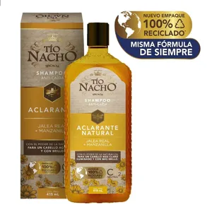 SHAMPOO TIO NACHO MANZANILLA ACLARANTE X 415 ML
