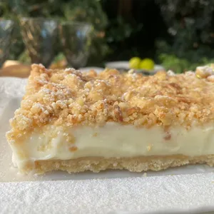 Barras Crumble de Limón