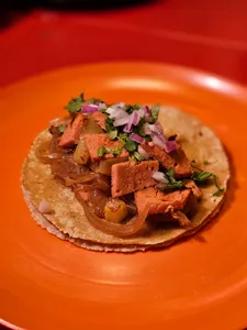 Taco de Chuleta Ahumada