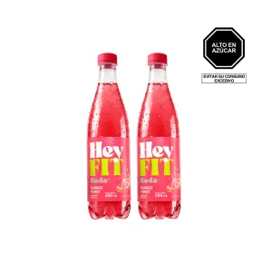 Pack (2 Hey Fit Toronja - Camu Camu Pet 600Ml)