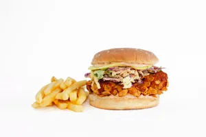 Crispy Korean + fries