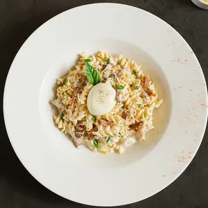 Fusilli al ferreto carbonara