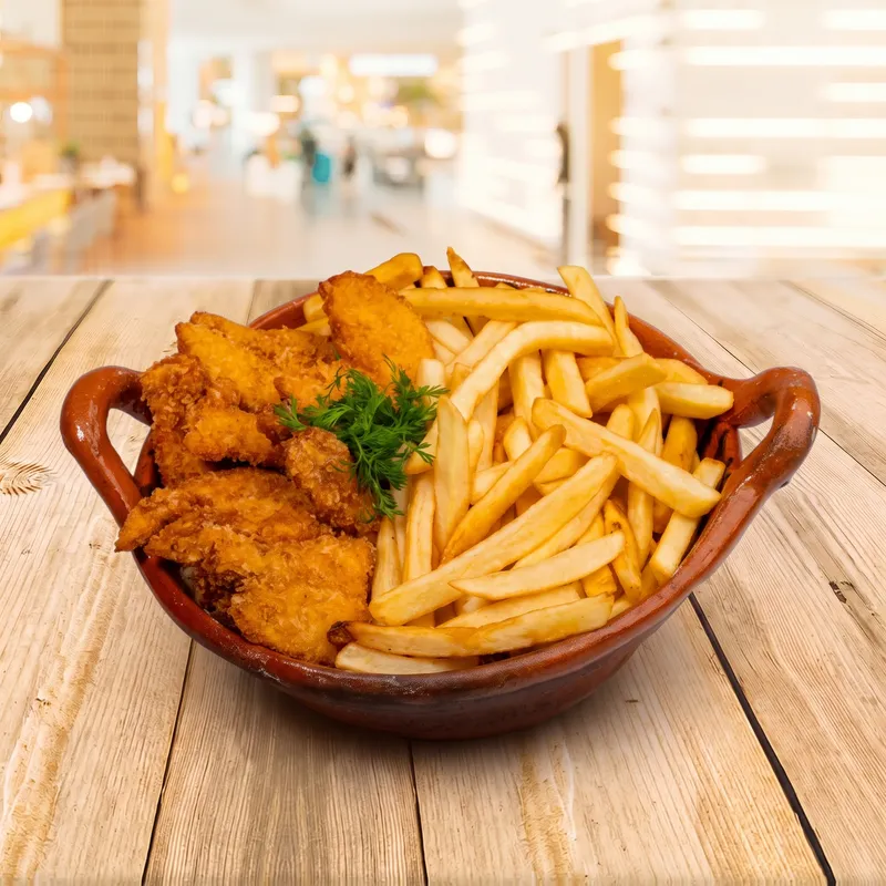 Tiras de Pollo Empanizadas
