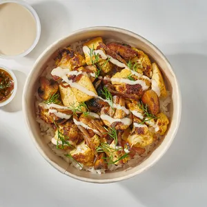 Bowl Vegano del Medio Oriente