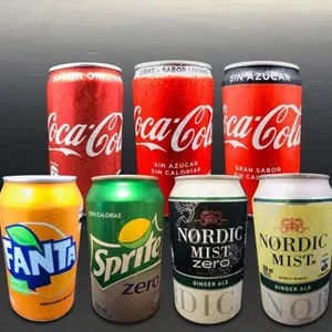 Bebidas en Lata y Agua