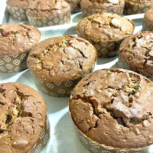 Pan de pascua frutas confitadas y nueces. Elaboración propia