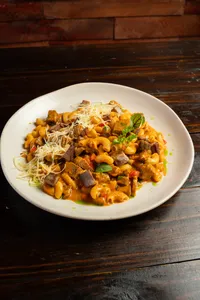 Macarrones con Mechada