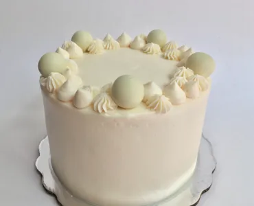 Pastel de limón relleno de cheesecake