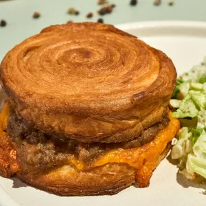 Pulled Pork Croissant Roll