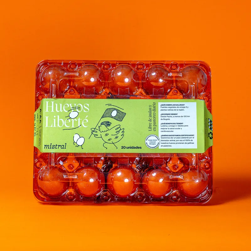 Huevos Liberté x20_uds Huevos de pastoreo