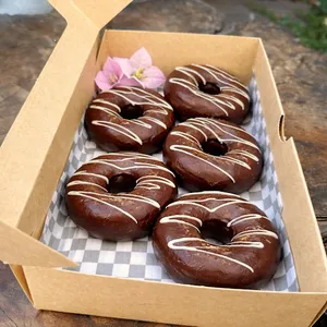 Donuts Box Mix 6 Donas Veganas APLV, Sin Soya