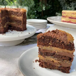 Torta Chocolate Manjar Nutella