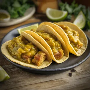 Chicharrón en salsa verde (250 g)