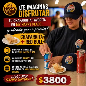Combo Chaparrita + Redbull