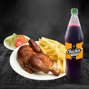 1/2 Pollo + Bebida Natural 1.5 Lt.