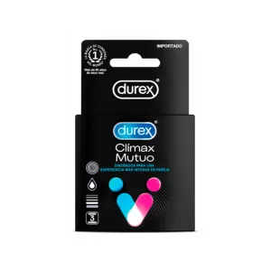 Preservativo Durex Climax Mutuo X 3 Und