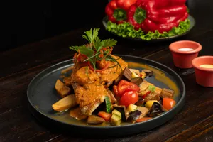 Pescado en salsa chupe de camarón