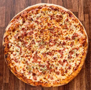 Pizza del día Martes: Jamón-Queso