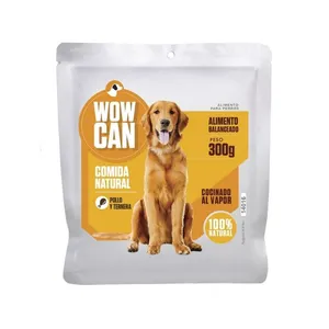 Alimento cocido wow can comida natural pollo/ternera x 300 grs
