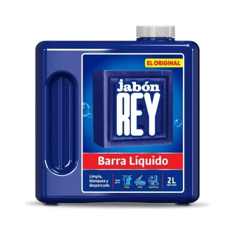 JABON BARRA LIQUIDO REY 2000ML ORIGINAL JABON BARRA LIQUIDO REY 2000ML ORIGINAL
