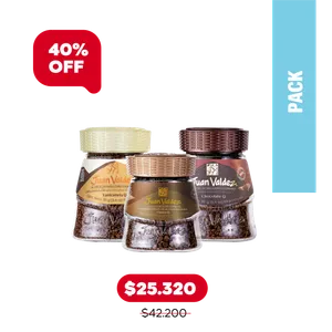 Pack Liofilizados - Tradicional 50g, Vanicanela 95g y Chocolate 95g