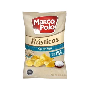 Marco Polo Papas Rusticas Sal De Mar 185 Gr.