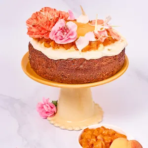 Torta Azahar y Frutos Amarillos Casera