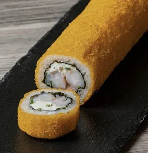 Handroll Camarón Queso Cebollín