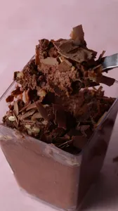 Mousse individual Chocolate Negro