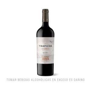 Vino Trapiche Reserva Malbec X 750 Ml