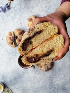 PAN DE MUERTO NUTELLA