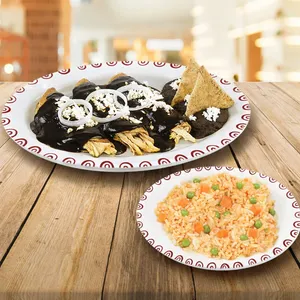 Enchiladas + Arroz a la Mexicana