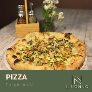 Pizza Funghi Pollo