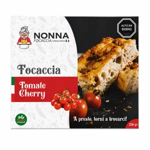 Focaccia Tomate Cherry  La Nonna  Italia 220 GR