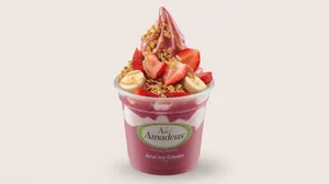 Bowl de Acai mas toppings
