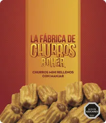 16 Mini Rellenos Manjar Fritos Congelados