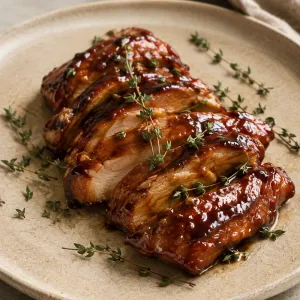 Pollo teriyaki con arroz oriental