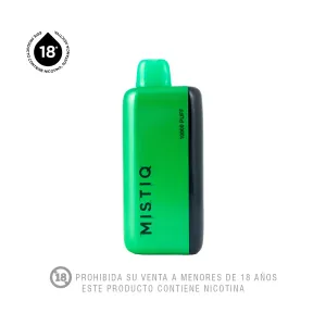 Vapeador Electrónico Mistiq Mint Ice 10000 Puff X 1 Und