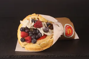 Waffle Vegan Fruit
