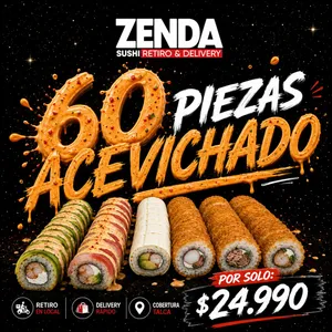 60 Piezas Acevichado