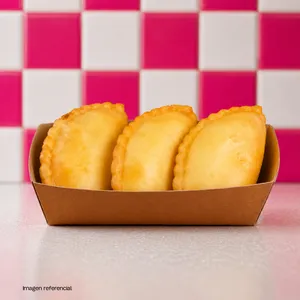 3 EMPANADAS DE QUESO (frita)