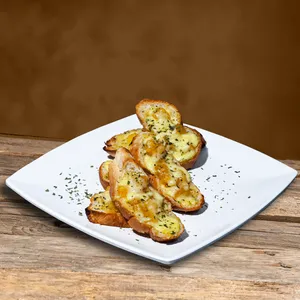 Pan de ajo con piña 6 uni Pan de ajo con piña 6 uni