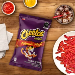 Cheetos Crunchy Flamin Hot x 120 g