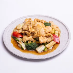 Pollo Con Verduras Media Porción