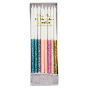Velas base glitter Meri Meri