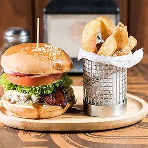 Hamburguesa de la casa