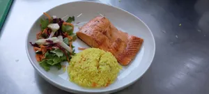Salmón a la plancha