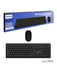 Combo teclado y mouse inalámbricos